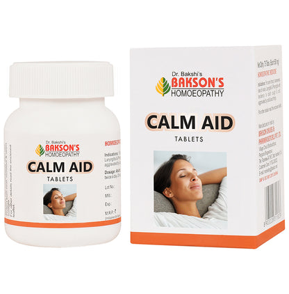 Bakson's Homeopathy Calm Aid Tablet - Classic Derma