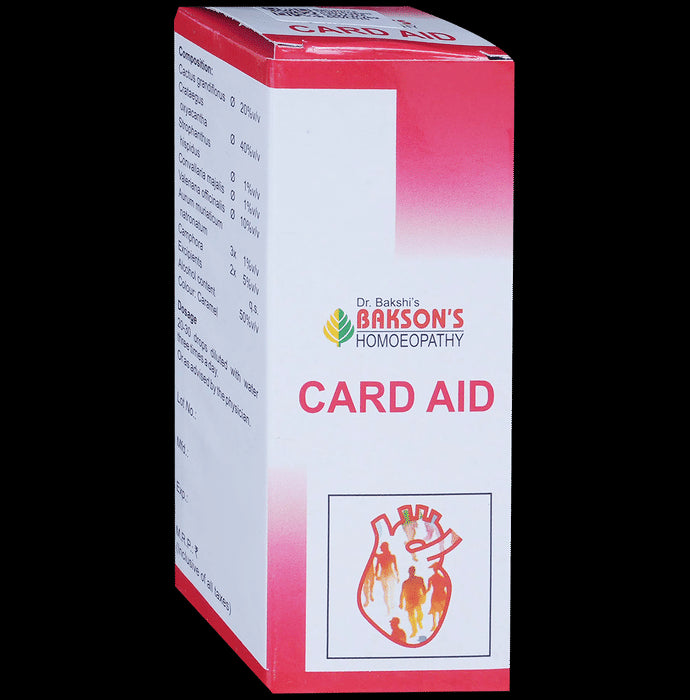 Bakson's Homeopathy Card Aid Drop