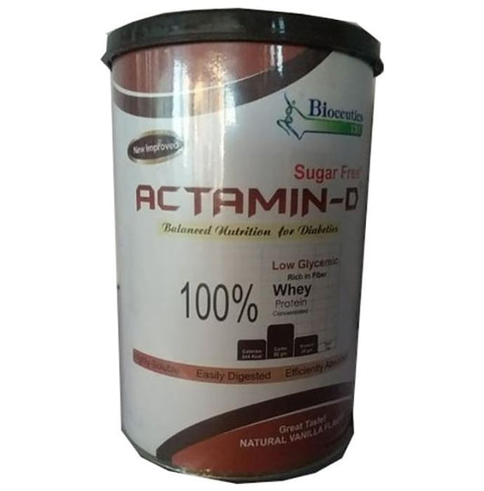 Actamin-D Sugar Free Powder Natural Vanilla - Classic Derma