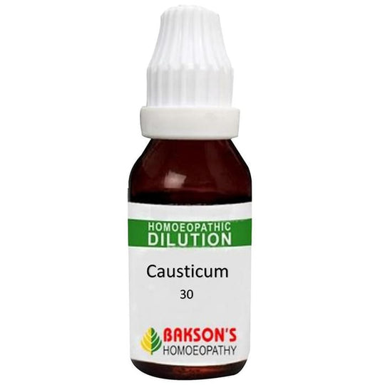 Bakson's Homeopathy Causticum Dilution 30 CH - Classic Derma