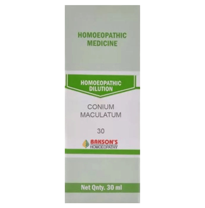 Bakson's Homeopathy Conium Maculatum Dilution 30 - Classic Derma