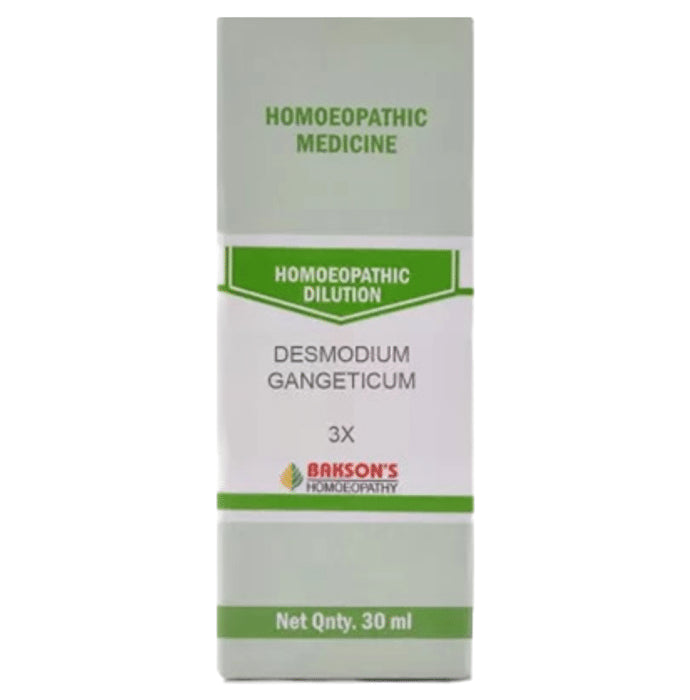 Bakson's Homeopathy Desmodium Ganeticum Dilution 3X - Classic Derma