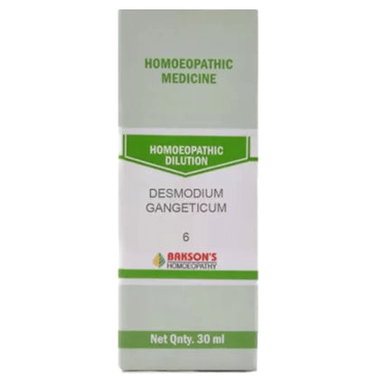 Bakson's Homeopathy Desmodium Ganeticum Dilution 6 CH - Classic Derma