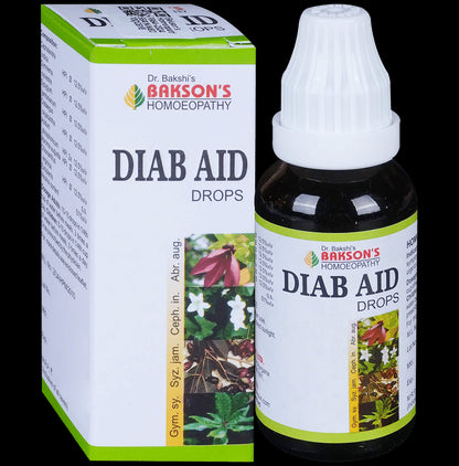 Bakson's Homeopathy Diab Aid Drop - Classic Derma