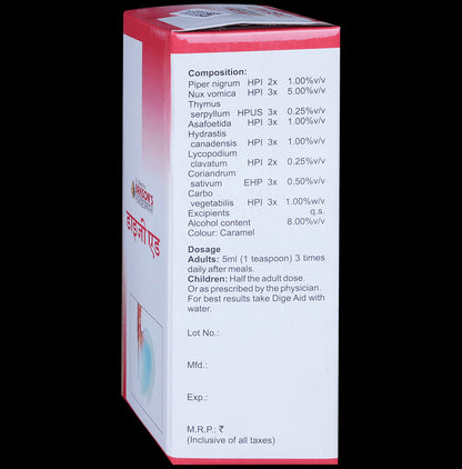 Bakson's Homeopathy Dige Aid Syrup