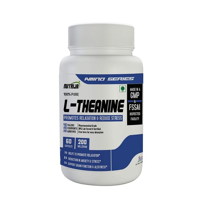 Nutrija L-Theanine 200mg Capsule - Classic Derma