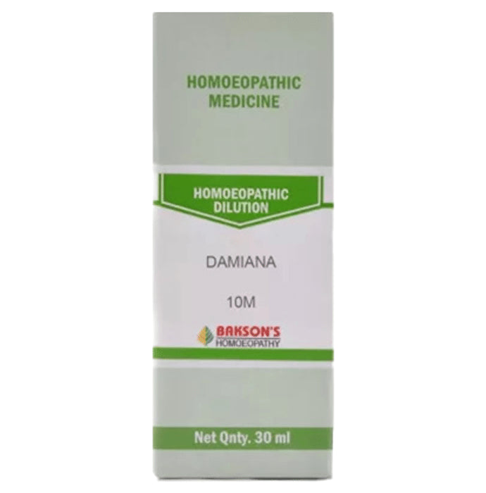 Bakson's Homeopathy Dilution Damiana 10M - Classic Derma