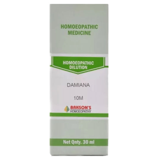Bakson's Homeopathy Dilution Damiana 10M - Classic Derma