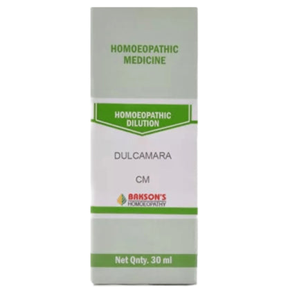 Bakson's Homeopathy Dilution Dulcamara CM - Classic Derma