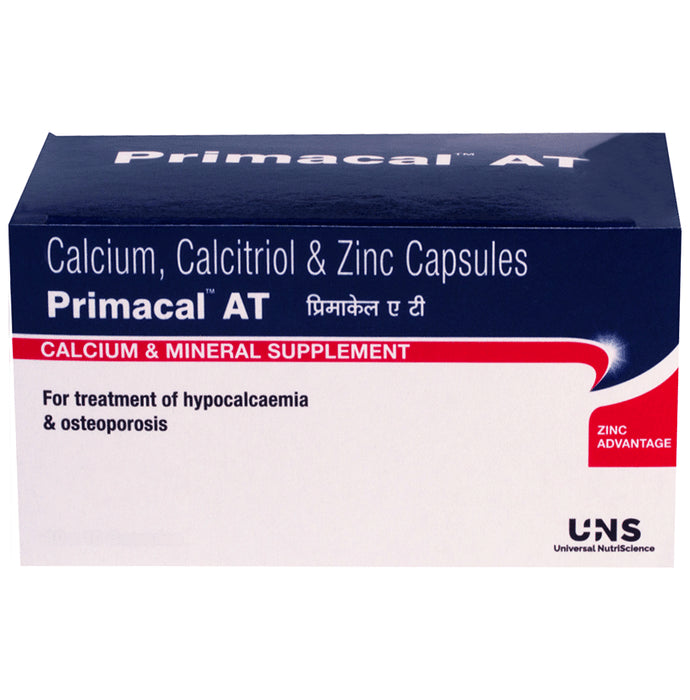 Primacal AT Calcium & Mineral Supplement Capsule - Classic Derma