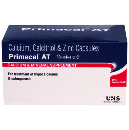 Primacal AT Calcium & Mineral Supplement Capsule - Classic Derma