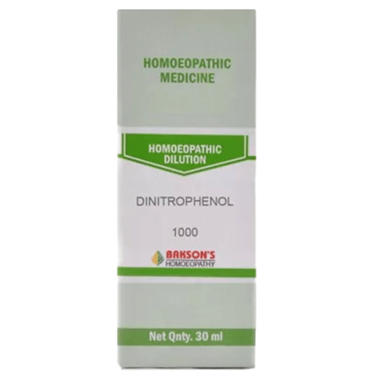 Bakson's Homeopathy Dinitrophenol Dilution 1000 CH - Classic Derma