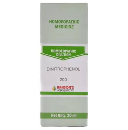 Bakson's Homeopathy Dinitrophenol Dilution 200 - Classic Derma