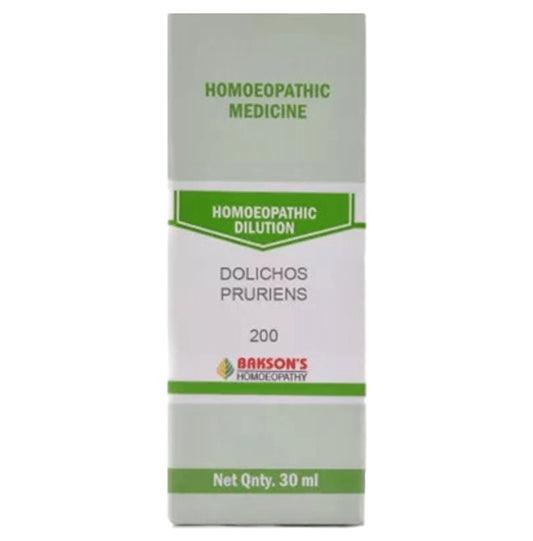 Bakson's Homeopathy Dolichos Pruriens Dilution 200 - Classic Derma