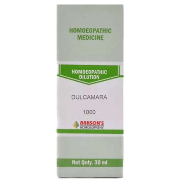 Bakson's Homeopathy Dulcamara Dilution 1000 CH - Classic Derma
