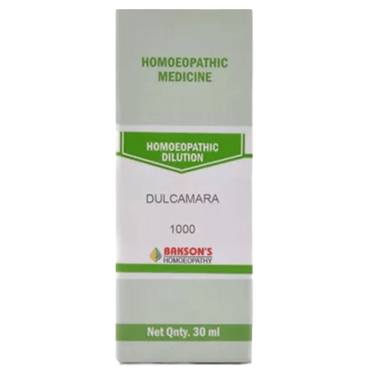 Bakson's Homeopathy Dulcamara Dilution 1000 CH - Classic Derma