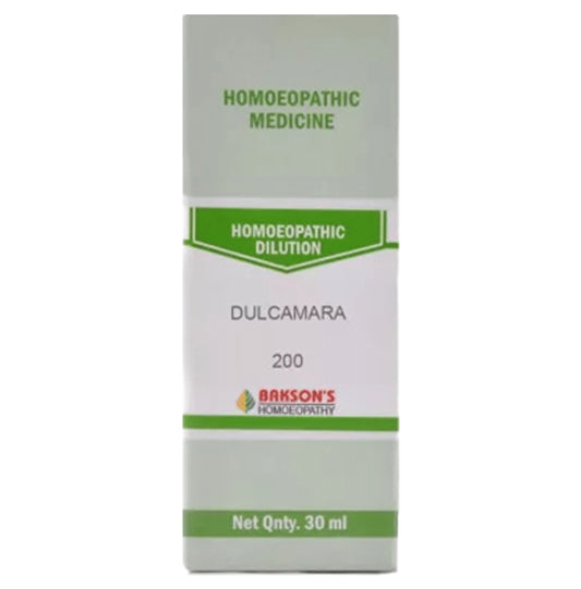 Bakson's Homeopathy Dulcamara Dilution 200 - Classic Derma