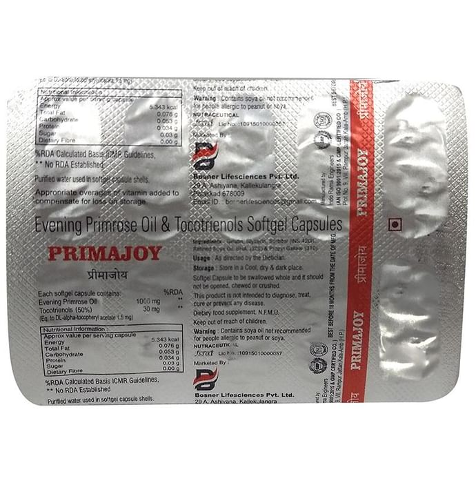 Primajoy Softgel Capsule - Classic Derma