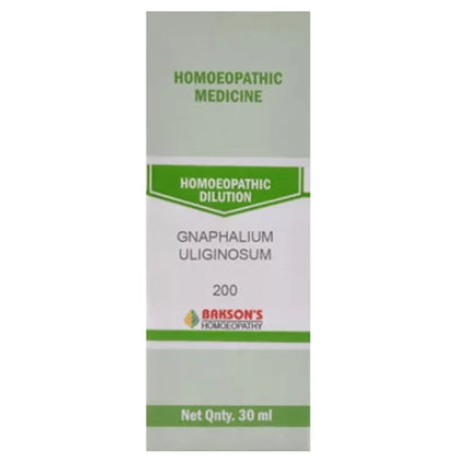 Bakson's Homeopathy Gnaphalium Uliginosum Dilution 200 - Classic Derma