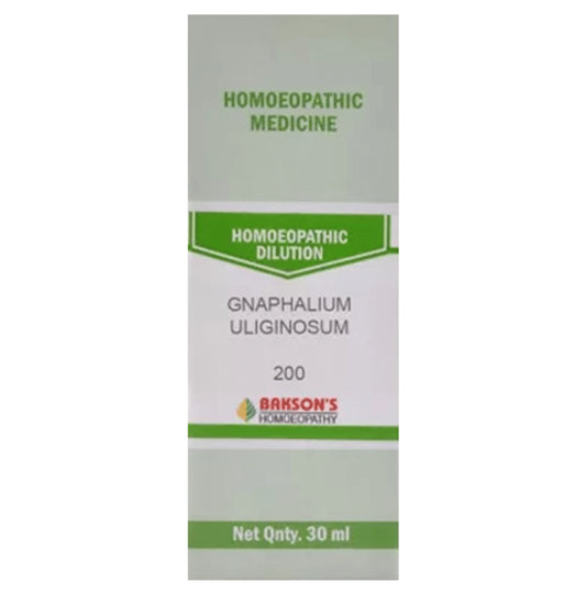 Bakson's Homeopathy Gnaphalium Uliginosum Dilution 200 - Classic Derma