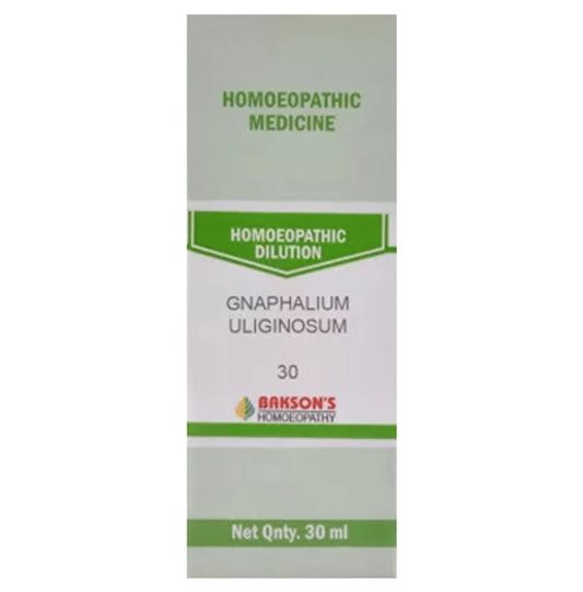 Bakson's Homeopathy Gnaphalium Uliginosum Dilution 30 - Classic Derma