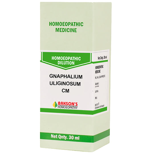Bakson's Homeopathy Gnaphalium Uliginosum Dilution CM - Classic Derma