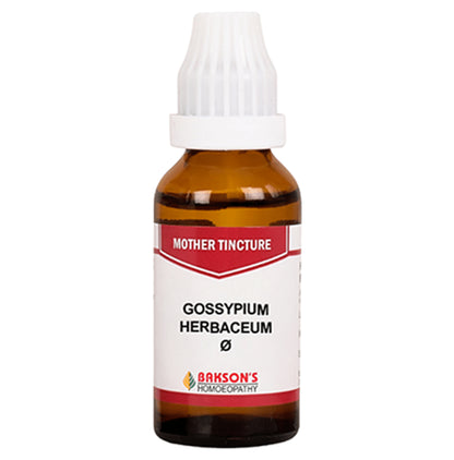 Bakson's Homeopathy Gossypium Herbaceum Mother Tincture Q