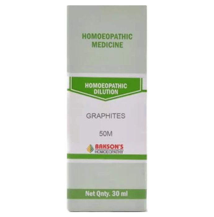 Bakson's Homeopathy Graphites 50M Dilution - Classic Derma