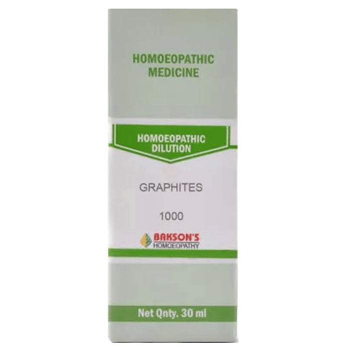 Bakson's Homeopathy Graphites Dilution 1000 CH - Classic Derma