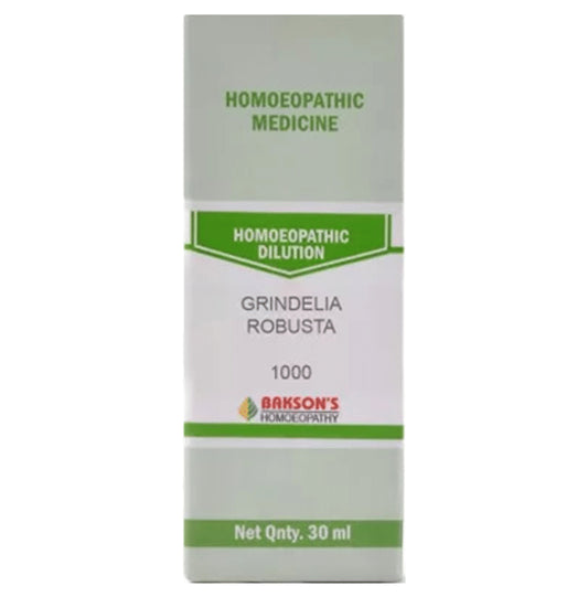 Bakson's Homeopathy Grindelia Robusta Dilution 1000 CH - Classic Derma