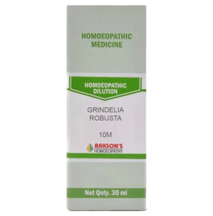 Bakson's Homeopathy Grindelia Robusta Dilution 10M - Classic Derma