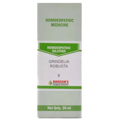 Bakson's Homeopathy Grindelia Robusta Dilution 6 CH - Classic Derma