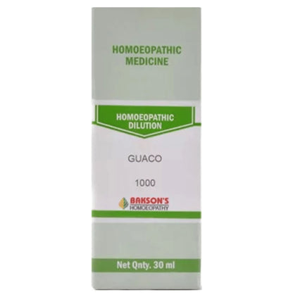 Bakson's Homeopathy Guaco Dilution 1000 CH - Classic Derma