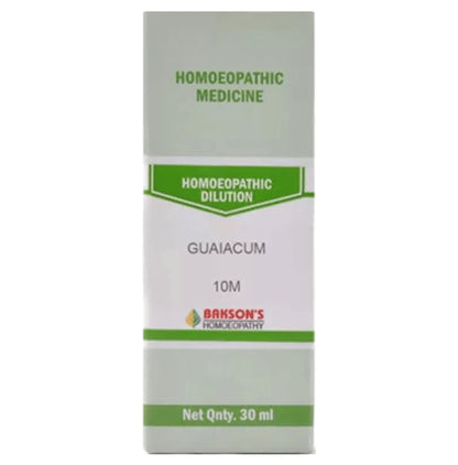 Bakson's Homeopathy Guaiacum Dilution 10M - Classic Derma