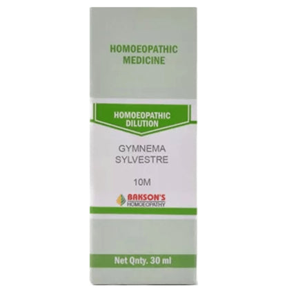 Bakson's Homeopathy Gymnema Sylvestre Dilution 10M - Classic Derma