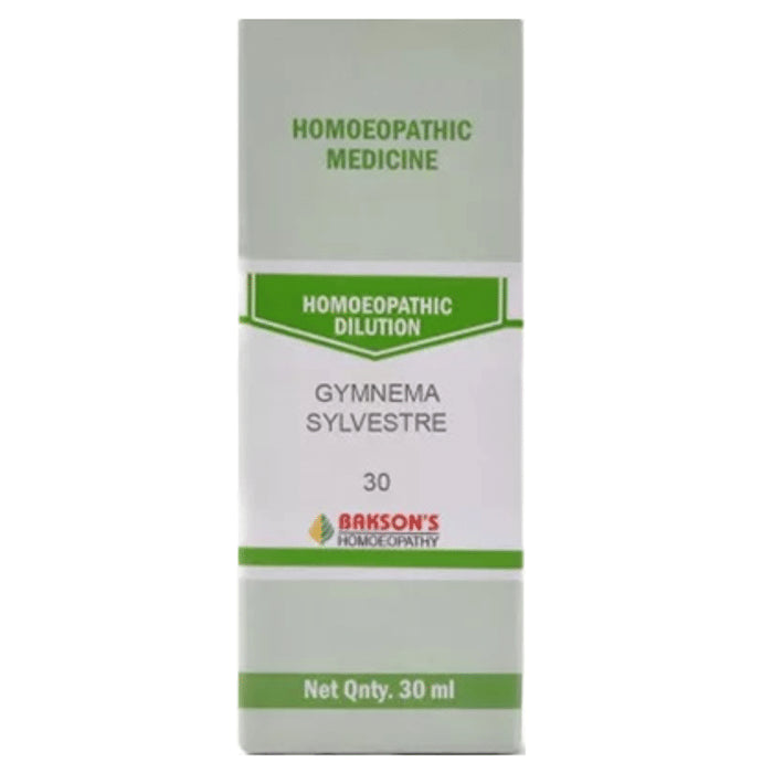 Bakson's Homeopathy Gymnema Sylvestre Dilution 30 - Classic Derma