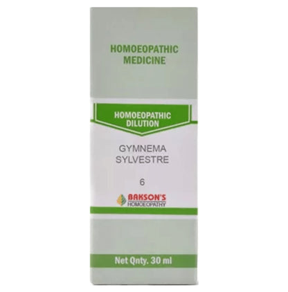 Bakson's Homeopathy Gymnema Sylvestre Dilution 6 CH - Classic Derma