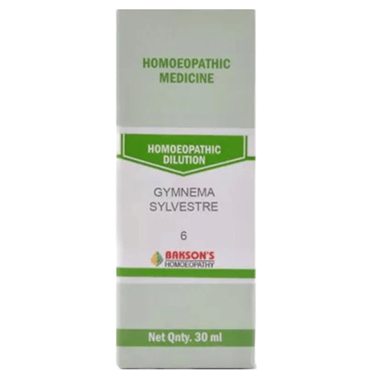 Bakson's Homeopathy Gymnema Sylvestre Dilution 6 CH - Classic Derma
