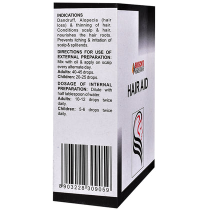 Bakson's Homeopathy Hair Aid Drop Dual Pack (30ml Each)