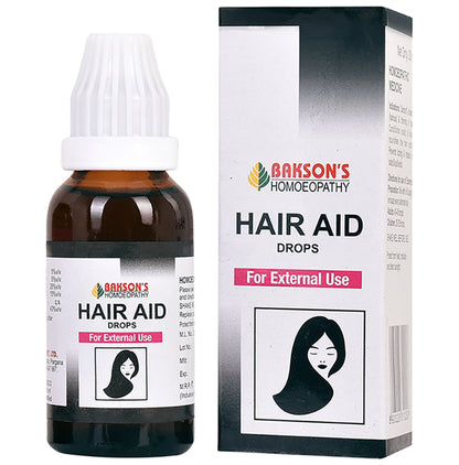 Bakson's Homeopathy Hair Aid Drop for External Use - Classic Derma