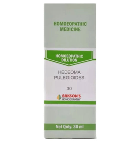 Bakson's Homeopathy Hedeoma Pulegioides Dilution 30 - Classic Derma