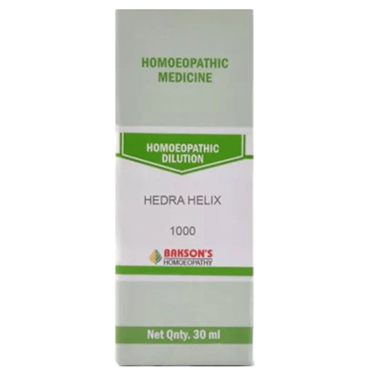Bakson's Homeopathy Hedra Helix Dilution 1000 CH - Classic Derma