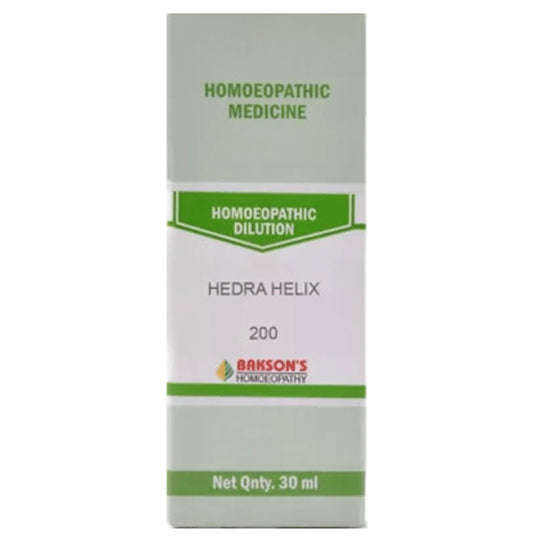 Bakson's Homeopathy Hedra Helix Dilution 200 - Classic Derma