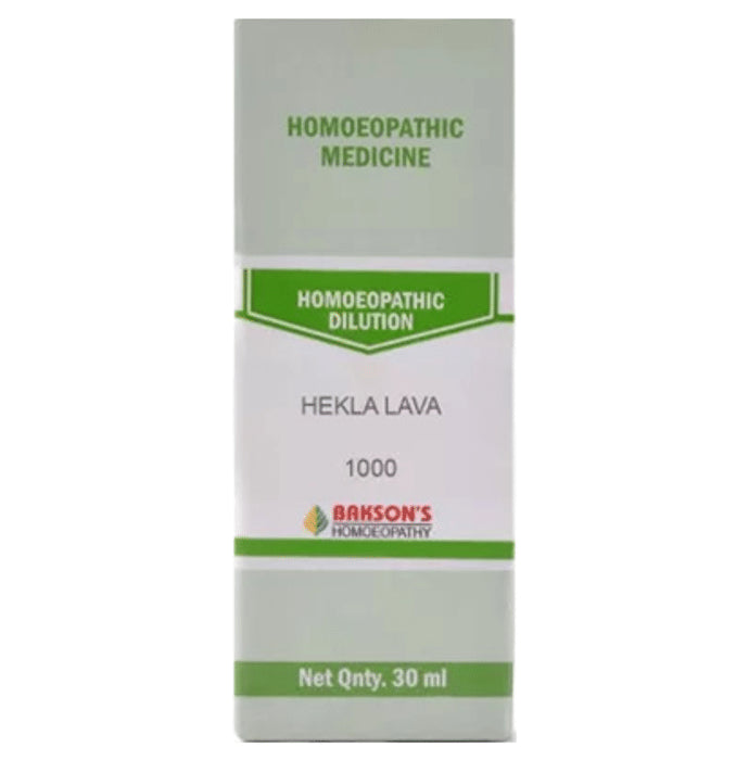 Bakson's Homeopathy Hekla Lava Dilution 1000 CH - Classic Derma