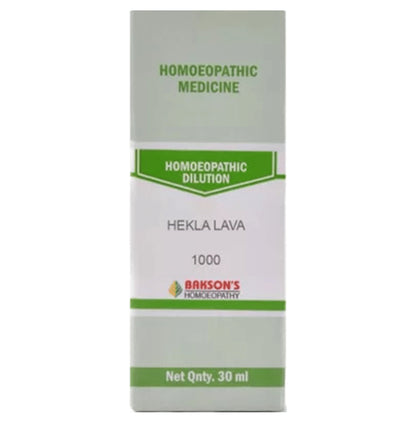 Bakson's Homeopathy Hekla Lava Dilution 1000 CH - Classic Derma