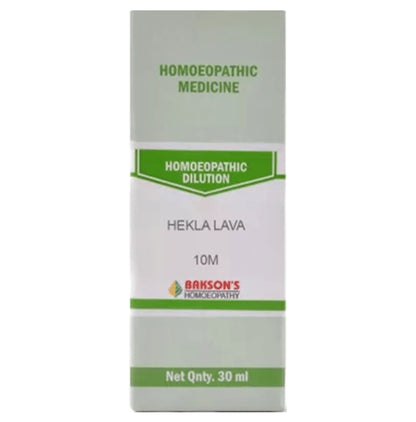Bakson's Homeopathy Hekla Lava Dilution 10M - Classic Derma