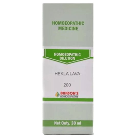 Bakson's Homeopathy Hekla Lava Dilution 200 - Classic Derma