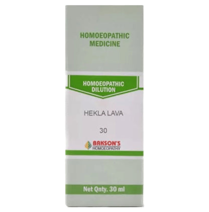 Bakson's Homeopathy Hekla Lava Dilution 30 - Classic Derma