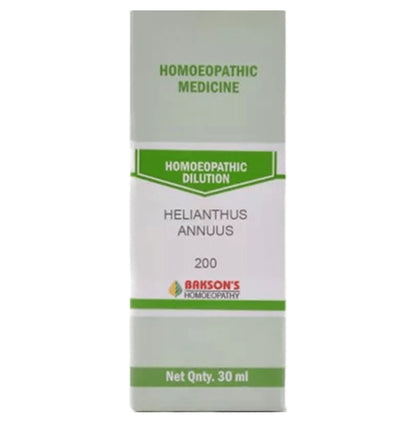 Bakson's Homeopathy Helianthus Annuus Dilution 200 - Classic Derma