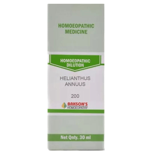 Bakson's Homeopathy Helianthus Annuus Dilution 200 - Classic Derma